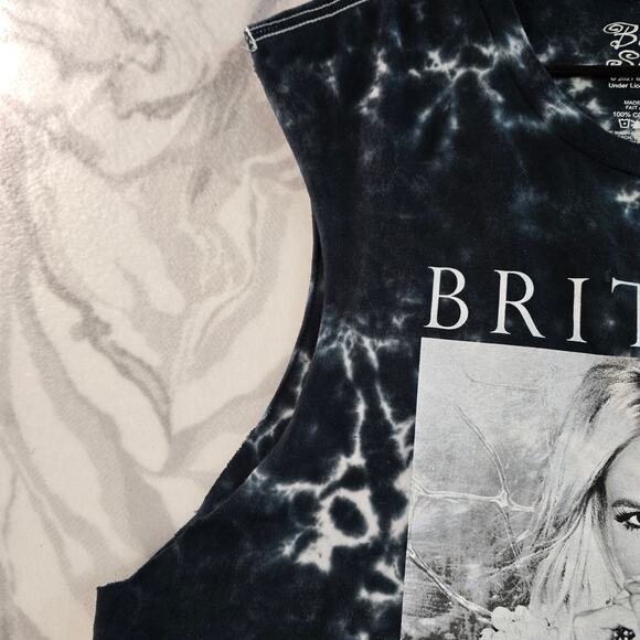 Britney Spears Licensed Women's Tank Top Tie Dye Size L - Picture 4 of 9